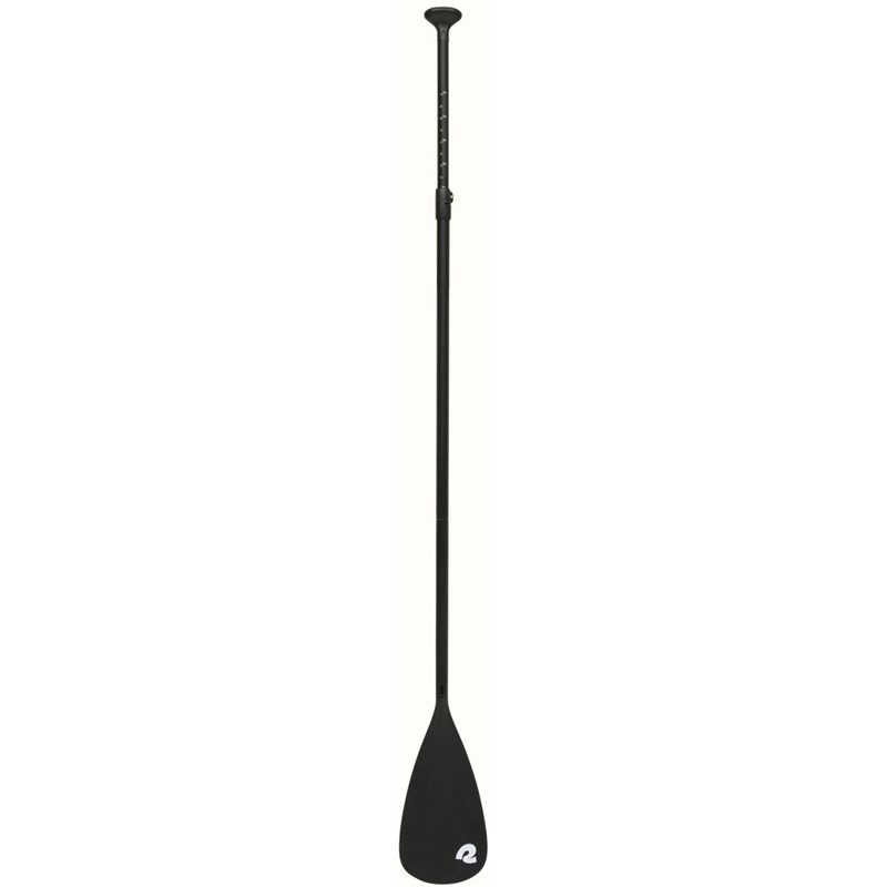 pádlo RETROSPEC - Retrospec TT Aluminum 3-Piece Adjustable SUP Paddle (ČERNÁ)