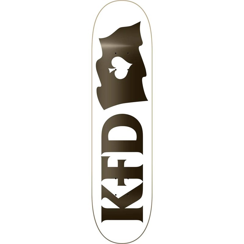 deska KFD - KFD Flagship Skateboard Deck (BÍLÁ)
