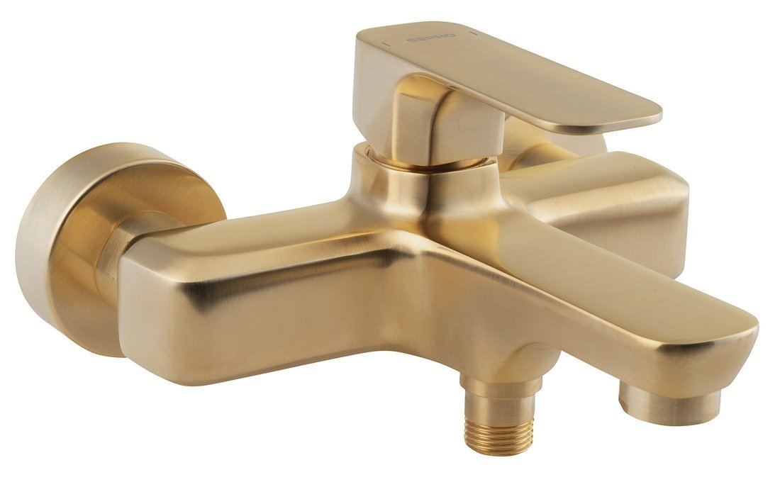 Sapho SPY nástěnná vanová baterie, zlato mat