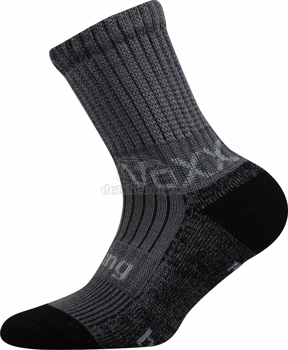 Dětské ponožky VoXX Bomberik tmavě šedá Velikost: 25-29