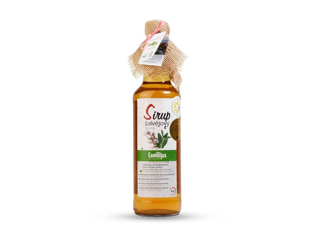 Sirup Camellus Klasik Šalvějový 0,5 l