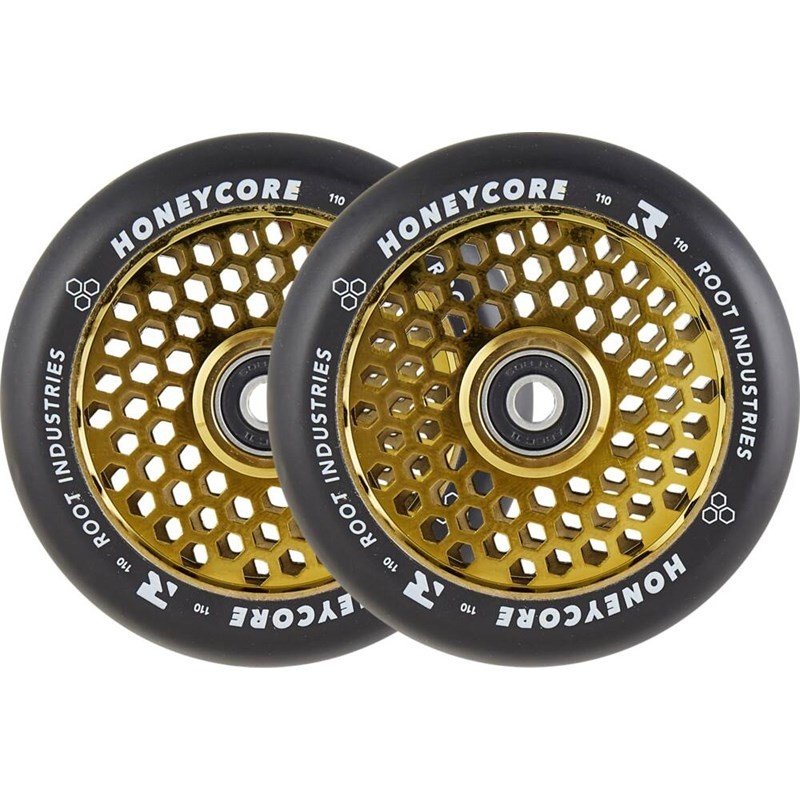 kolečka ROOT INDUSTRIES - Root Honeycore Black 110mm 2-pack Pro Scooter Wheels (MULTI1073)