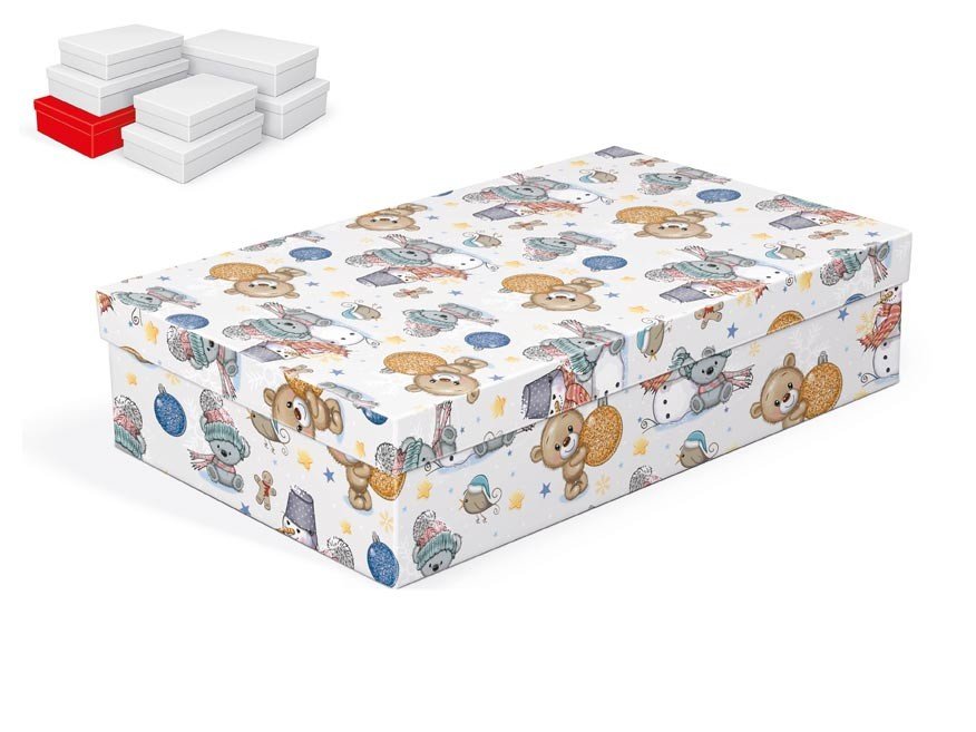 MFP 5371028 Krabice dárková vánoční A-V010-F 34x22x8cm