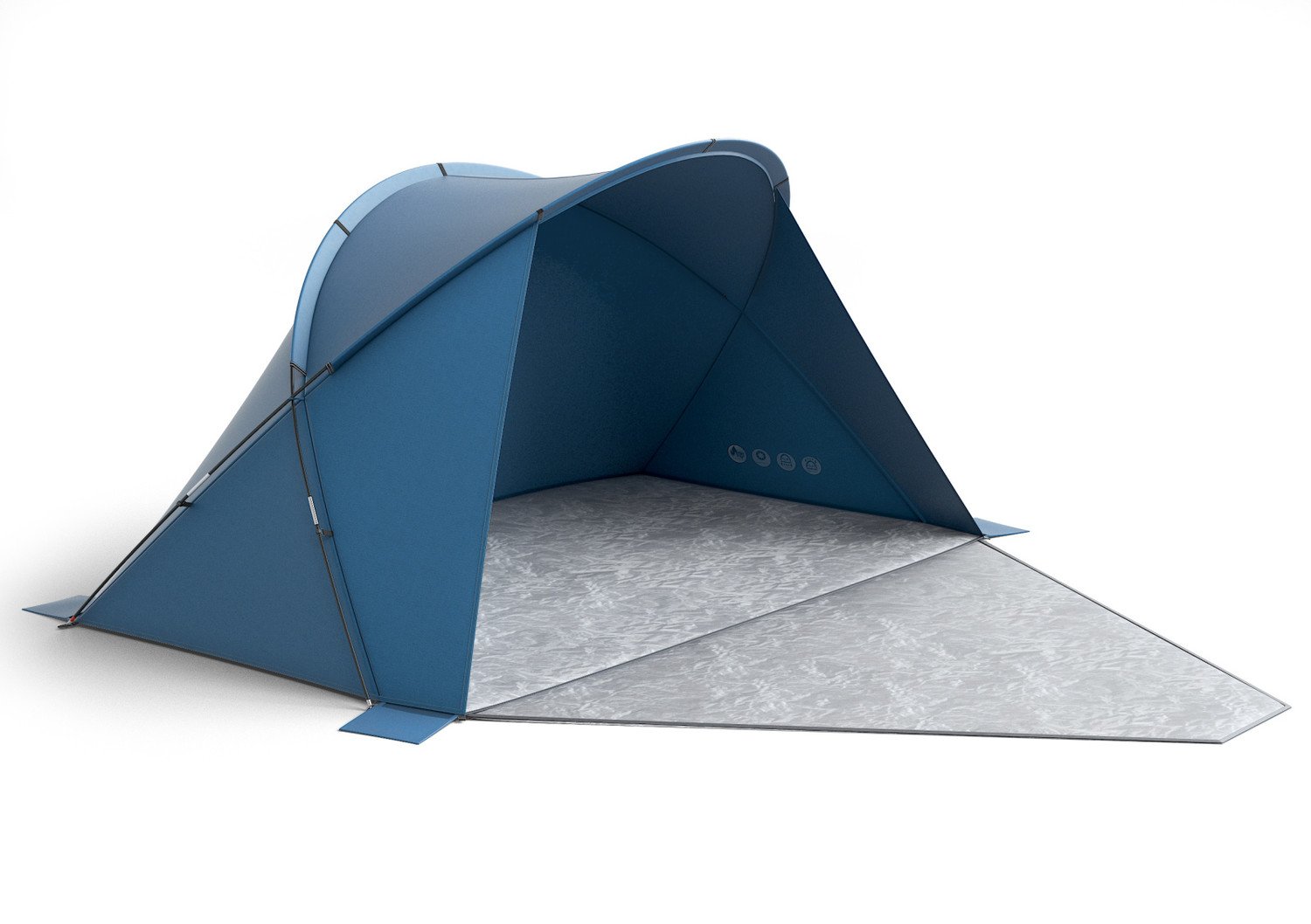 Husky Blum 4 blue Přístřešek na pláž