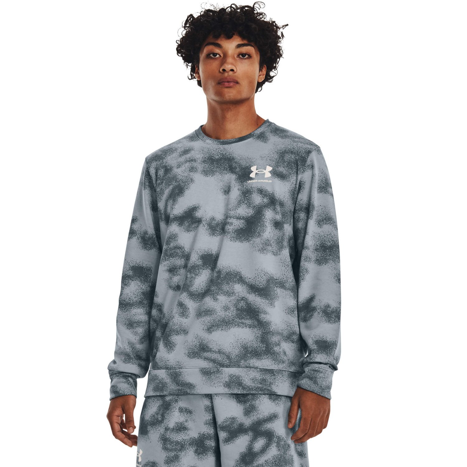 Under Armour UA Rival Terry Nov Crew Pánská mikina US S 1377186-465