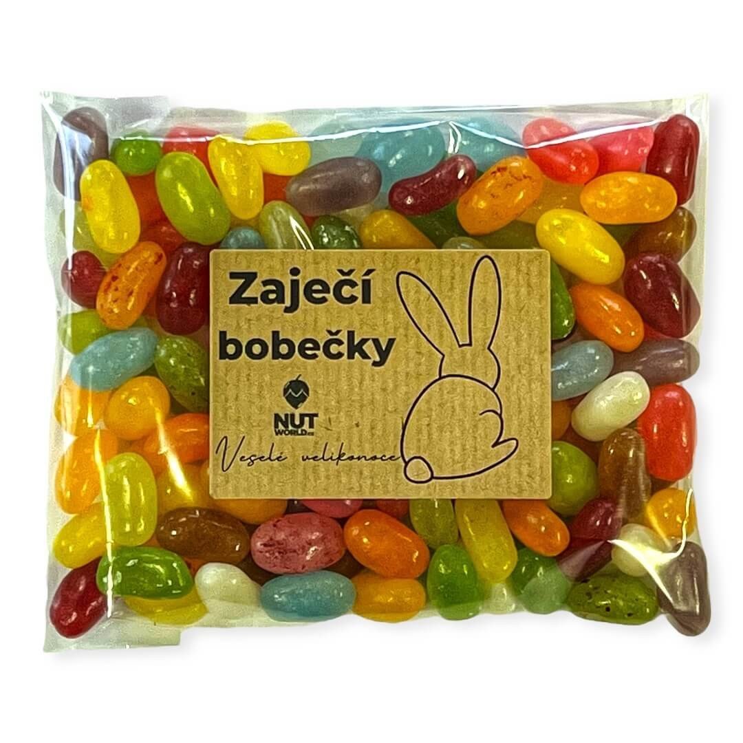 Nutworld.cz Velikonoční sáček - zaječí bobečky - fazolky želé 200g