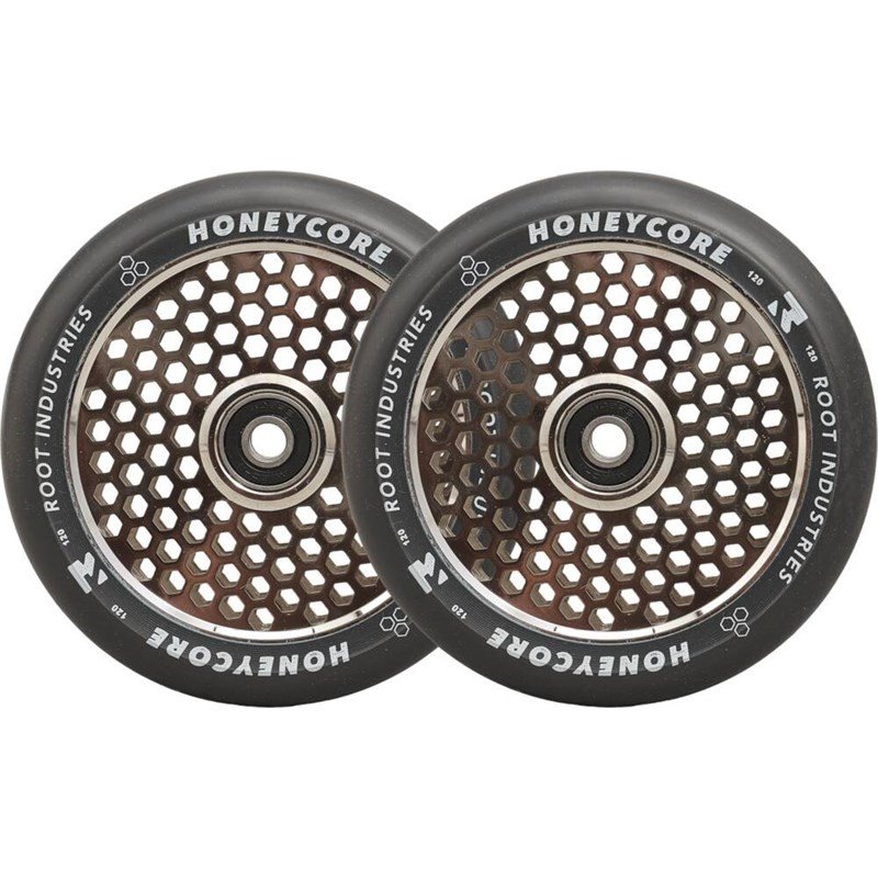 kolečka ROOT INDUSTRIES - Root Honeycore Black 120mm 2-pack Pro Scooter Wheels (MULTI)