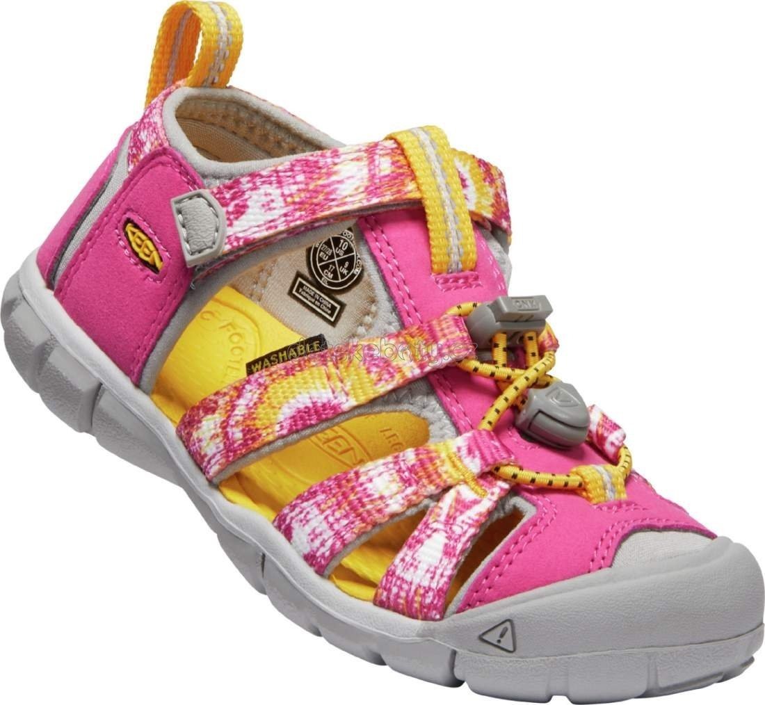 Dětské sandály Keen Seacamp II CNX CHILDREN multi/keen yellow Velikost: 27-28