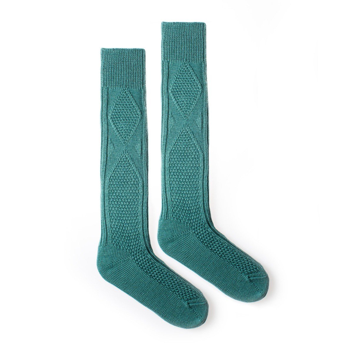 Vlněné podkolenky Merino petrolejová Fusakle