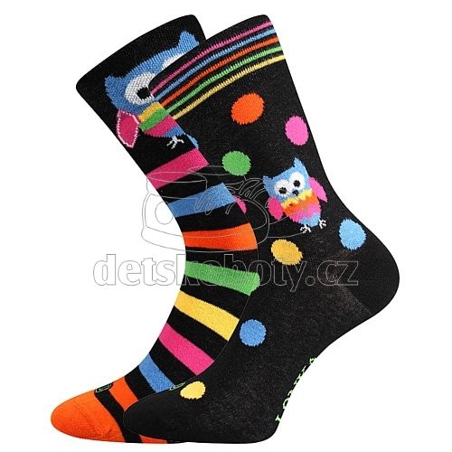 Dětské ponožky LONKA Doble Sova vzor 11 Velikost: 39-42