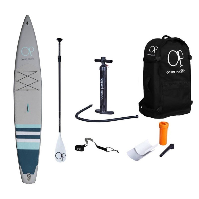 paddleboard OCEAN PACIFIC - Ocean Pacific Touring MSL 14'0 Inflatable Paddle Board (ZELENÁ)