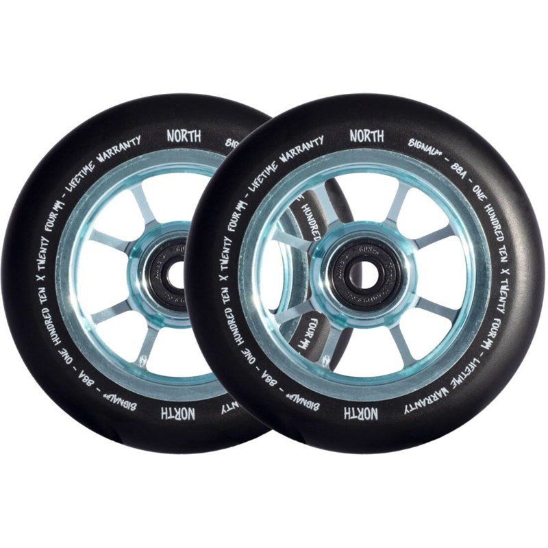 Kolečka NORTH SCOOTERS - North Signal Pro Scooter Wheels 2-Pack (GRN)