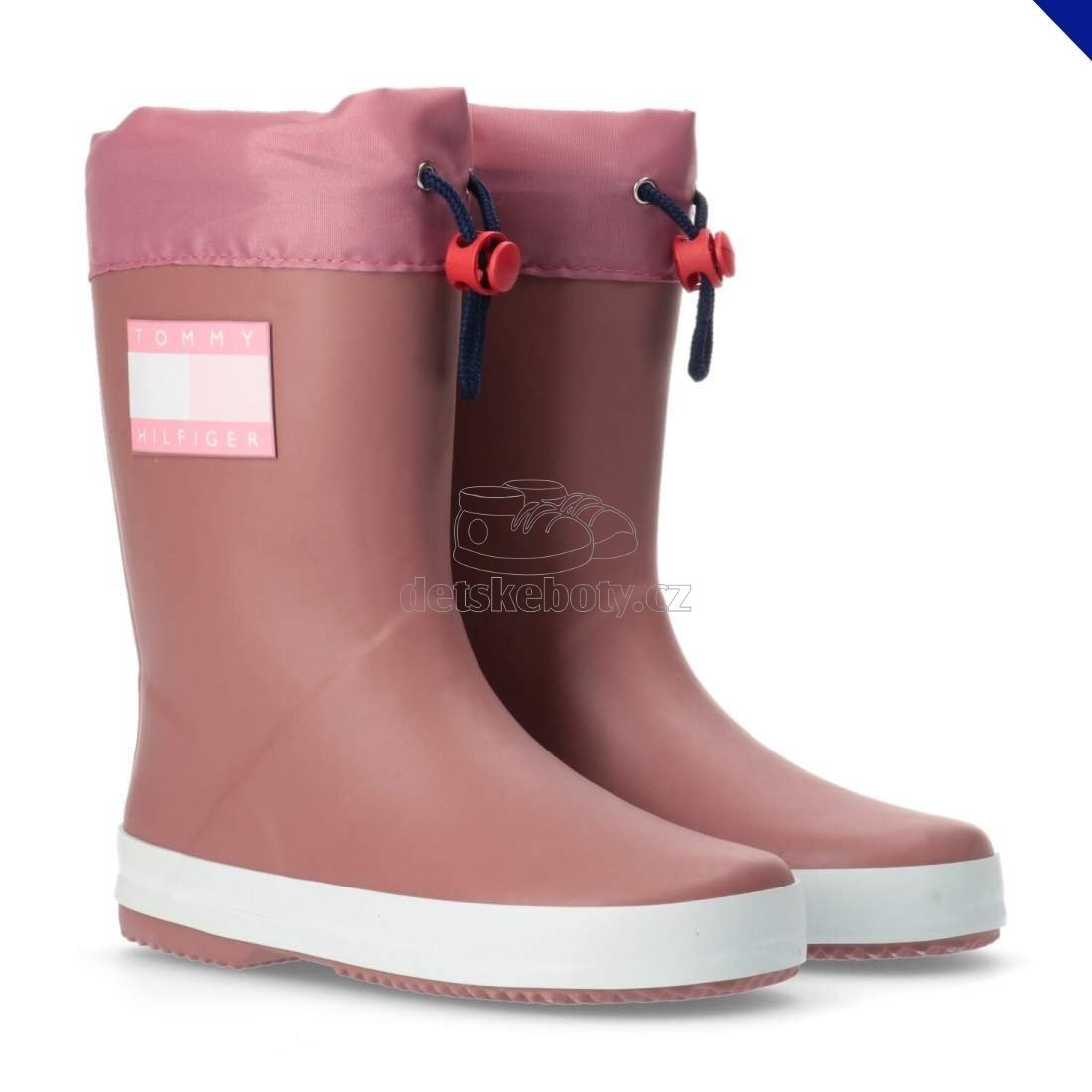 Dětské holinky Tommy Hilfiger T3X6-30766-0047303 Velikost: 30