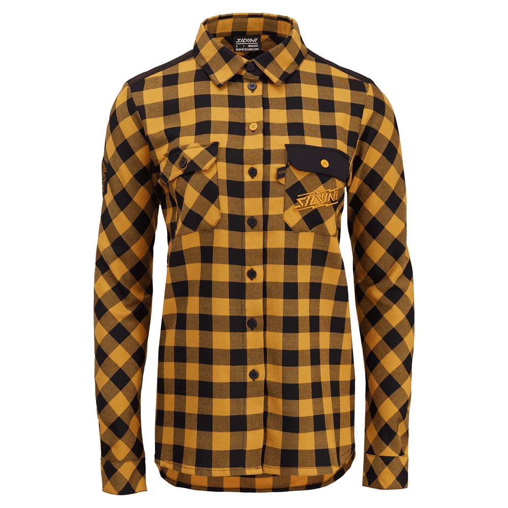 Košile dámská SILVINI Briona - černo/žlutá Velikost: S