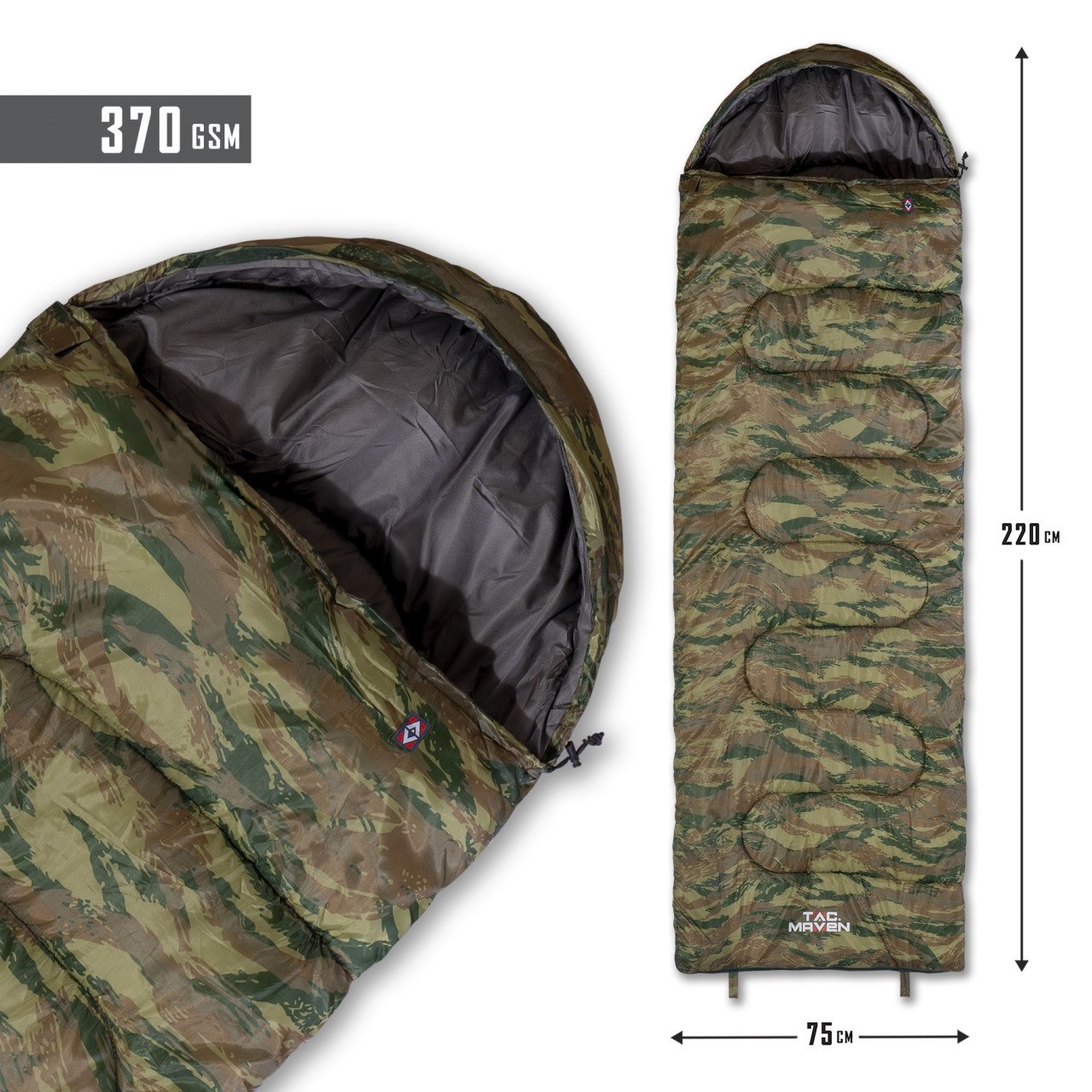 Spací pytel Tac Maven Major 370 - řecký vzor