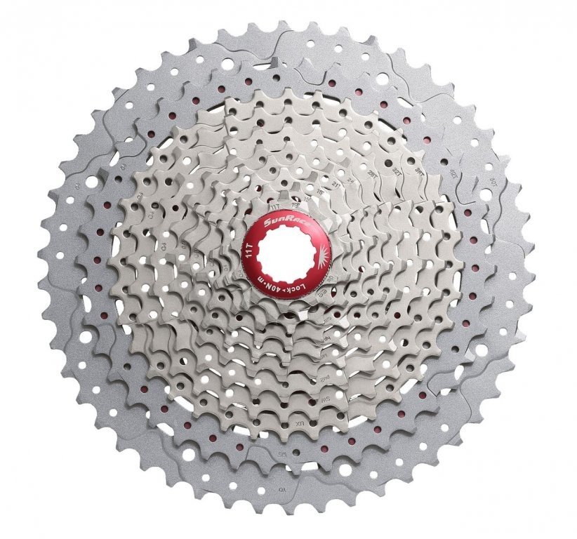 Kazeta SunRace 11 MX8 11-51z METALLIC