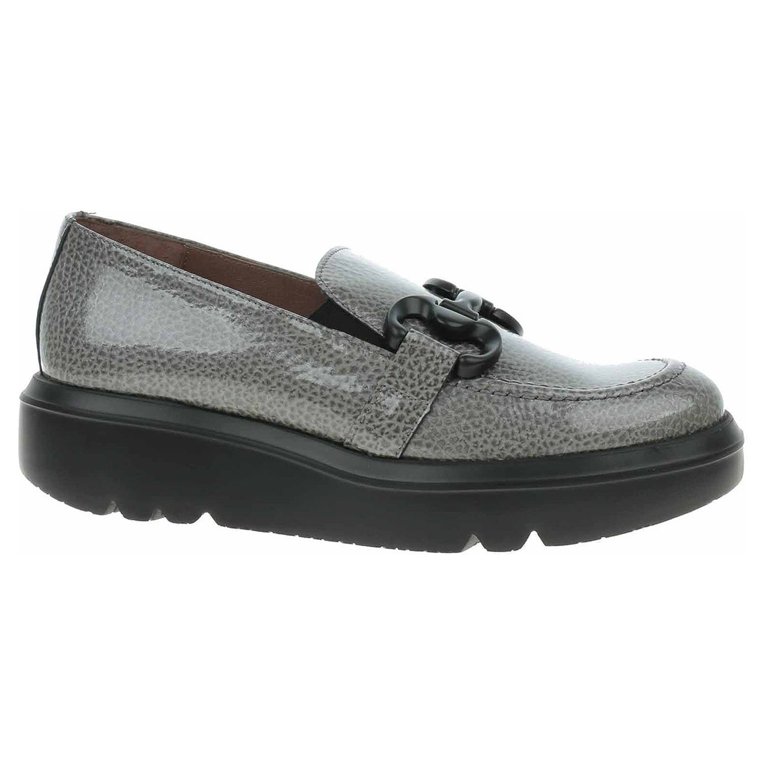 Ecco Dámské mokasiny Wonders A-2821 caribu gris 23001054