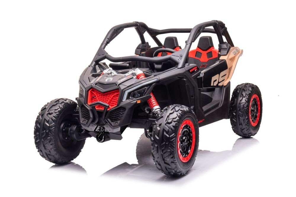 mamido Elektrické autíčko Buggy Can-Am 2x24V 2x240W černo-červené