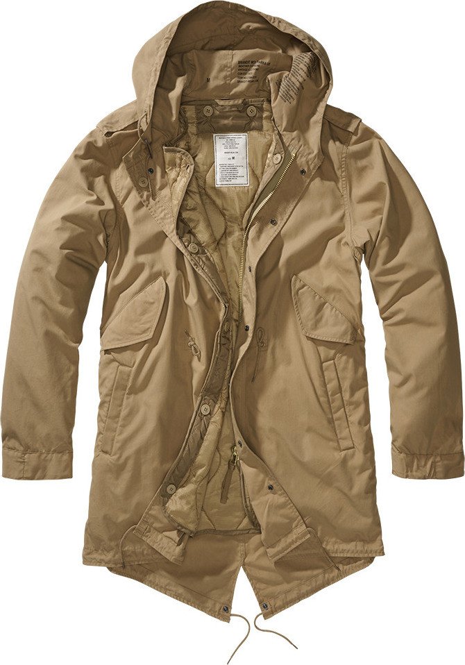BRANDIT bunda M51 US parka Camel Velikost: M