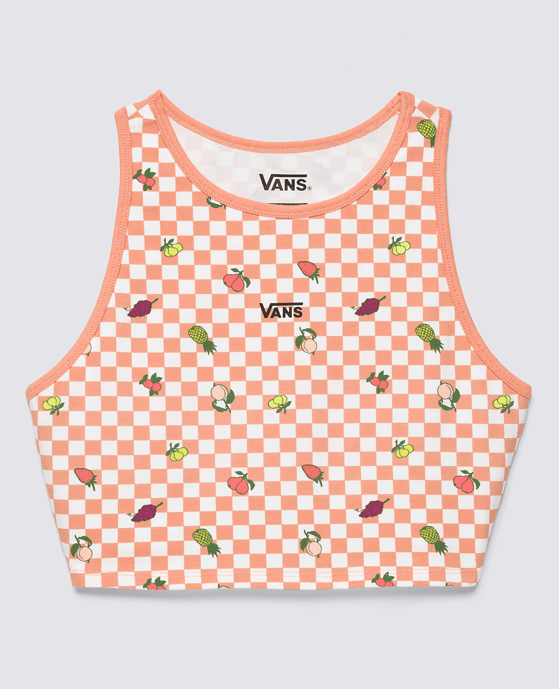 Vans LONGLINE RACERBACK PRINT BRALETTE Dámské tílko US XL VN00073RBM51