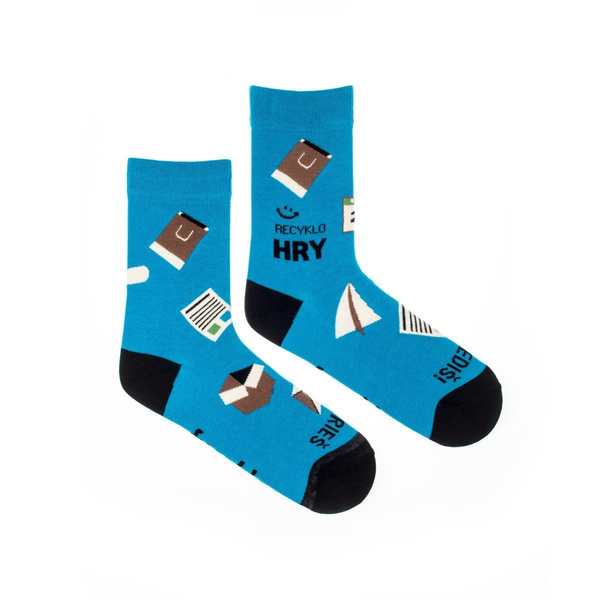 Detské Ponožky Recykluj papier Fusakle