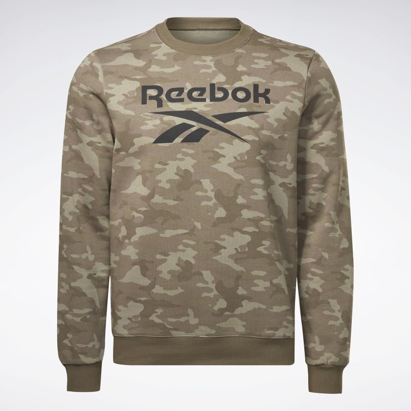 Reebok Reebok ID Camo Crew Pánská mikina US S HE8173