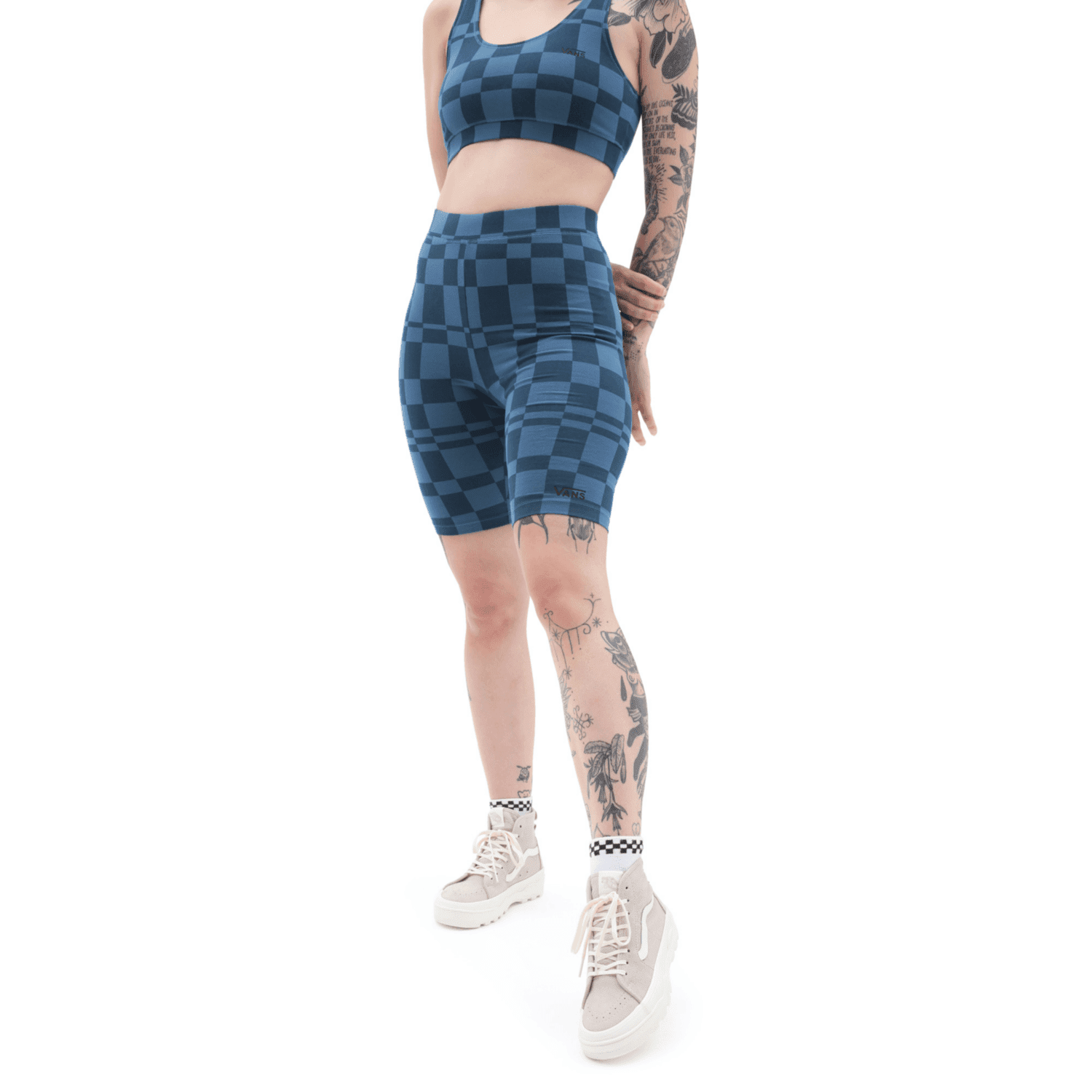Vans WM FLYING V PRINT LEGGING SHORT Dámské legínové kraťasy US L VN0A7PNEBR41