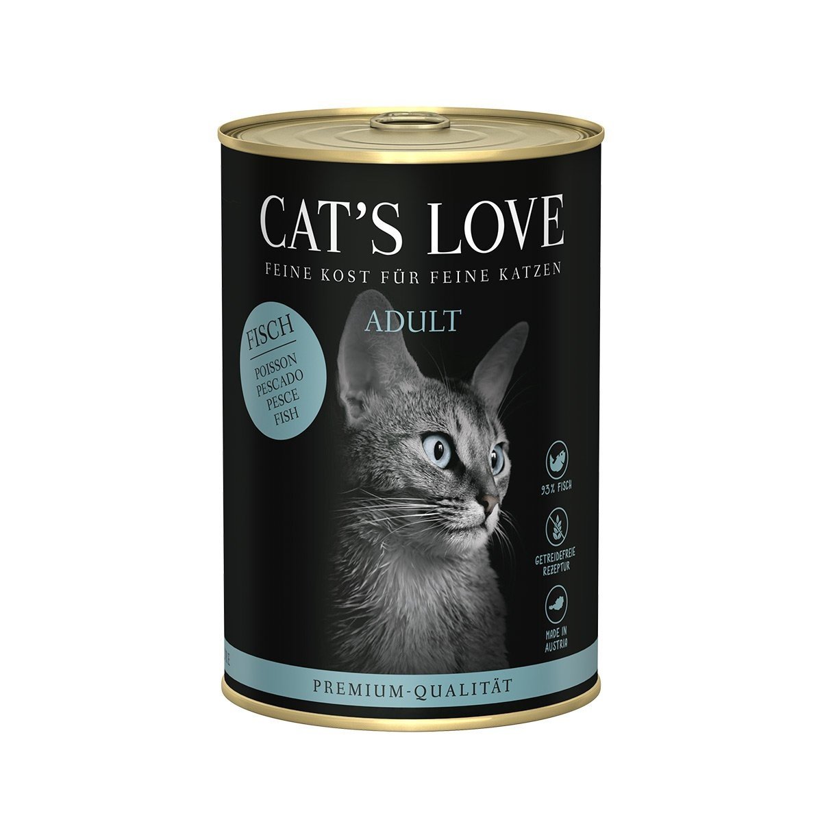 Cat's Love čisté rybí maso 6 × 400 g