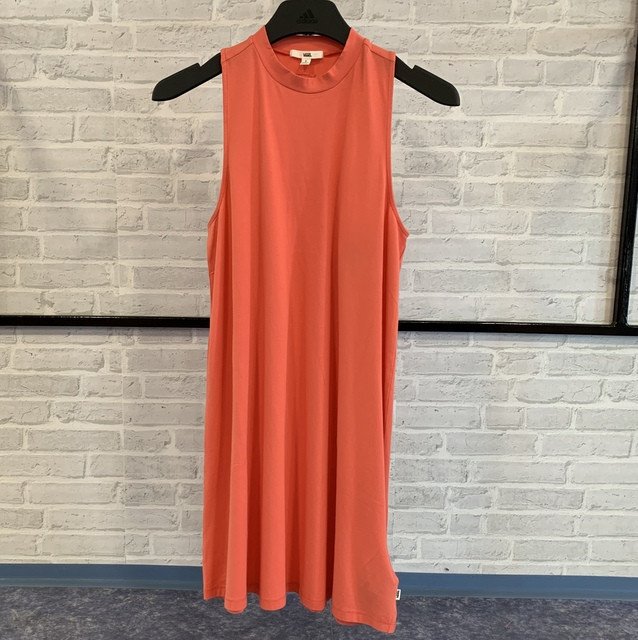 Vans WM CARMEL DRESS SPICED CORAL Šaty US XS VN0A3IOGP371
