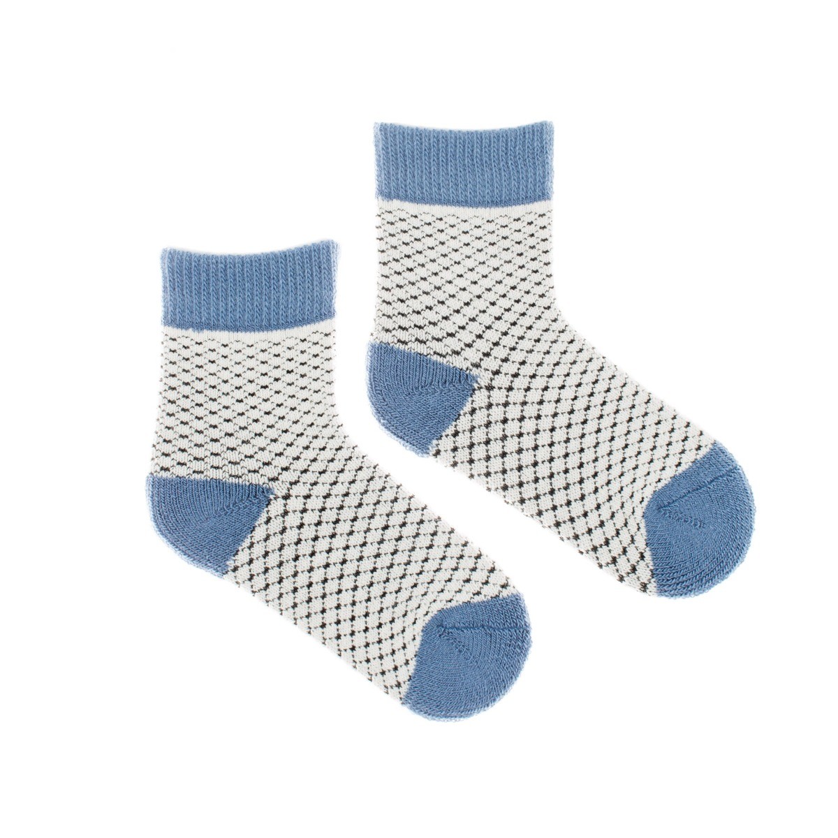 Dětské vlněné ponožky Vlnáč světlemodrý Fusakle
