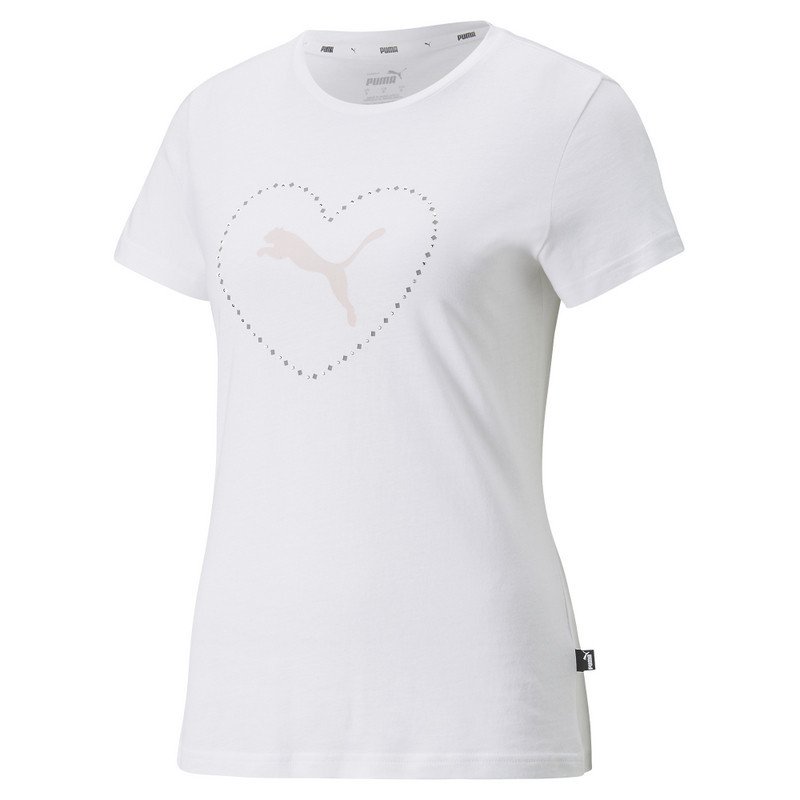 Puma Valentine s Day Graphic Tee Dámské tričko US S 848408-02