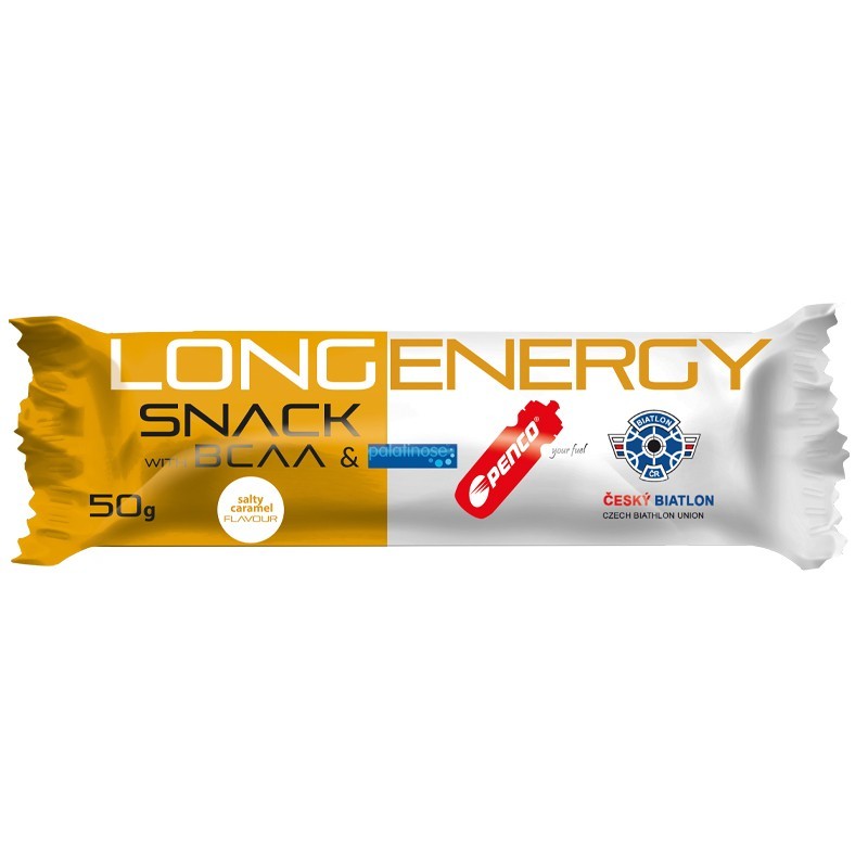 PENCO Energetická tyčinka  LONG ENERGY SNACK 50g Slaný karamel
