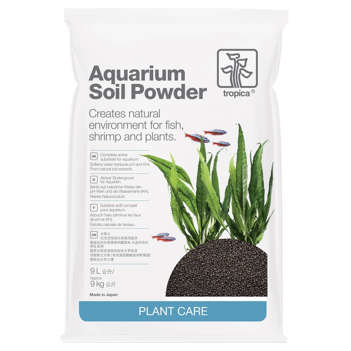 Tropica substrát Aquarium Soil Powder 9 l