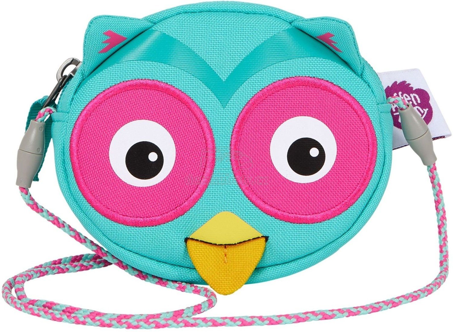 Dětská kabelka Affenzahn Wallet - Olivia Owl - turquoise