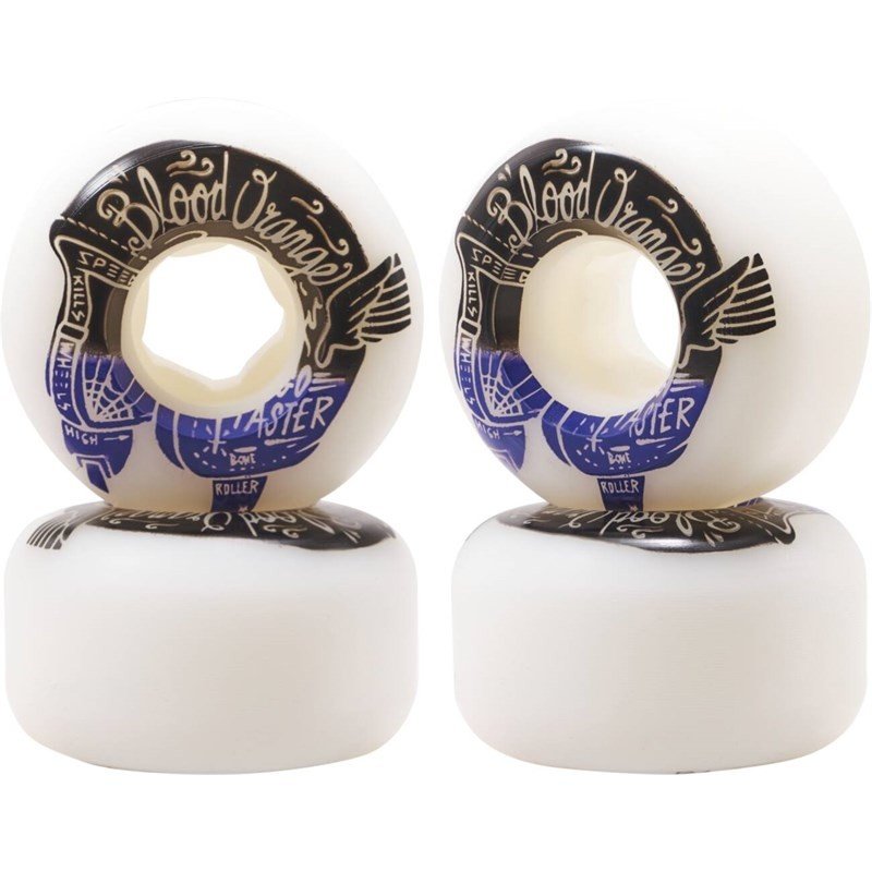 kolečka BLOOD ORANGE - Blood Orange Street Raw Rounded 99A Cruiser Wheels 4-Pack (VIOLET)