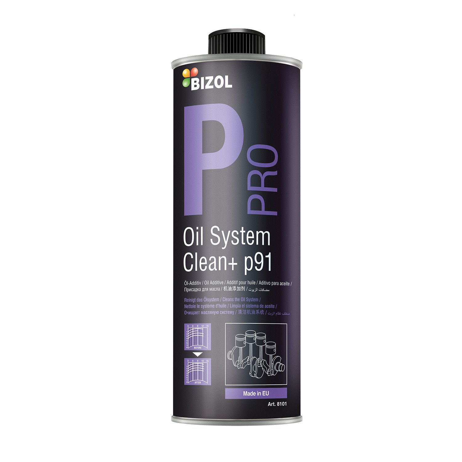 Bizol Pro Oil System Clean+ p91 500ml