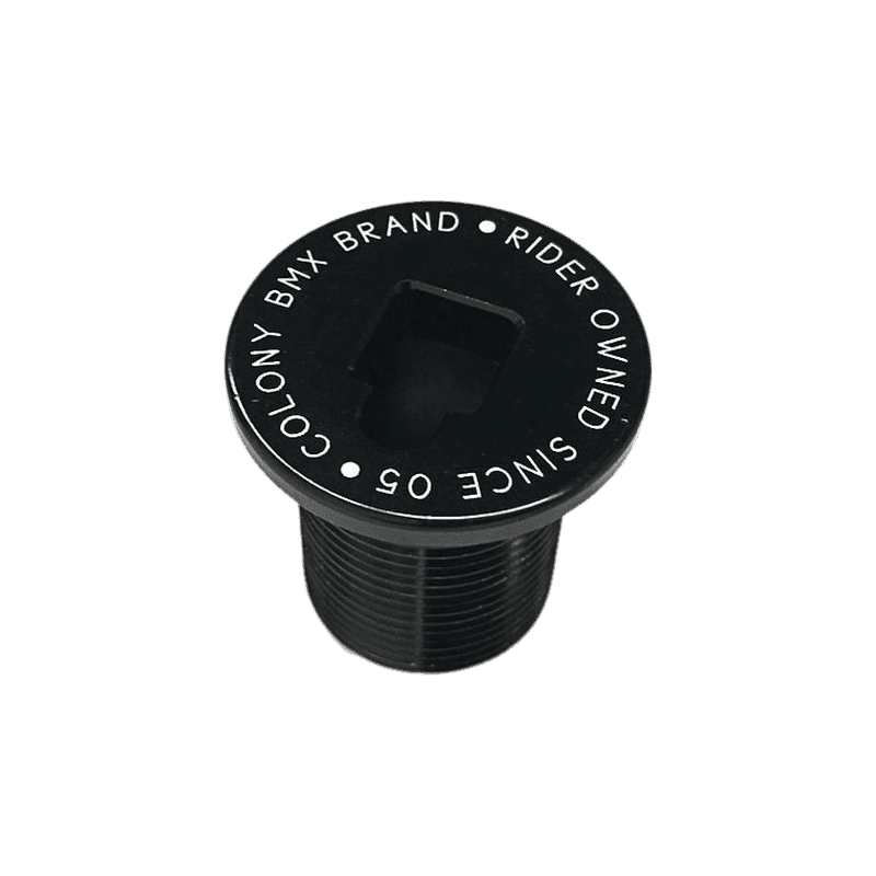 šroub COLONY - Colony BMX Fork Top Cap Bolt (BLACK)