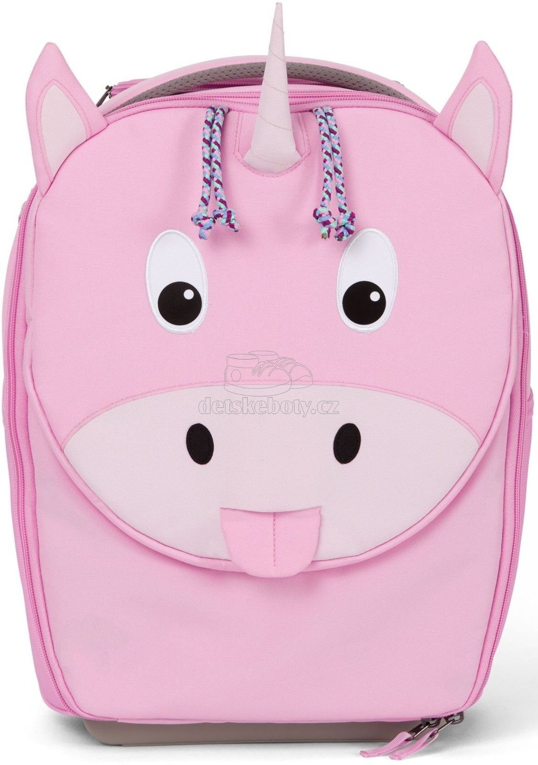 Dětský cestovní kufřík Affenzahn Suitcase Ulrike Unicorn - pink