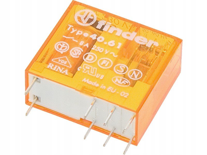 Relé F40.61.8.230 Finder 16A 230V