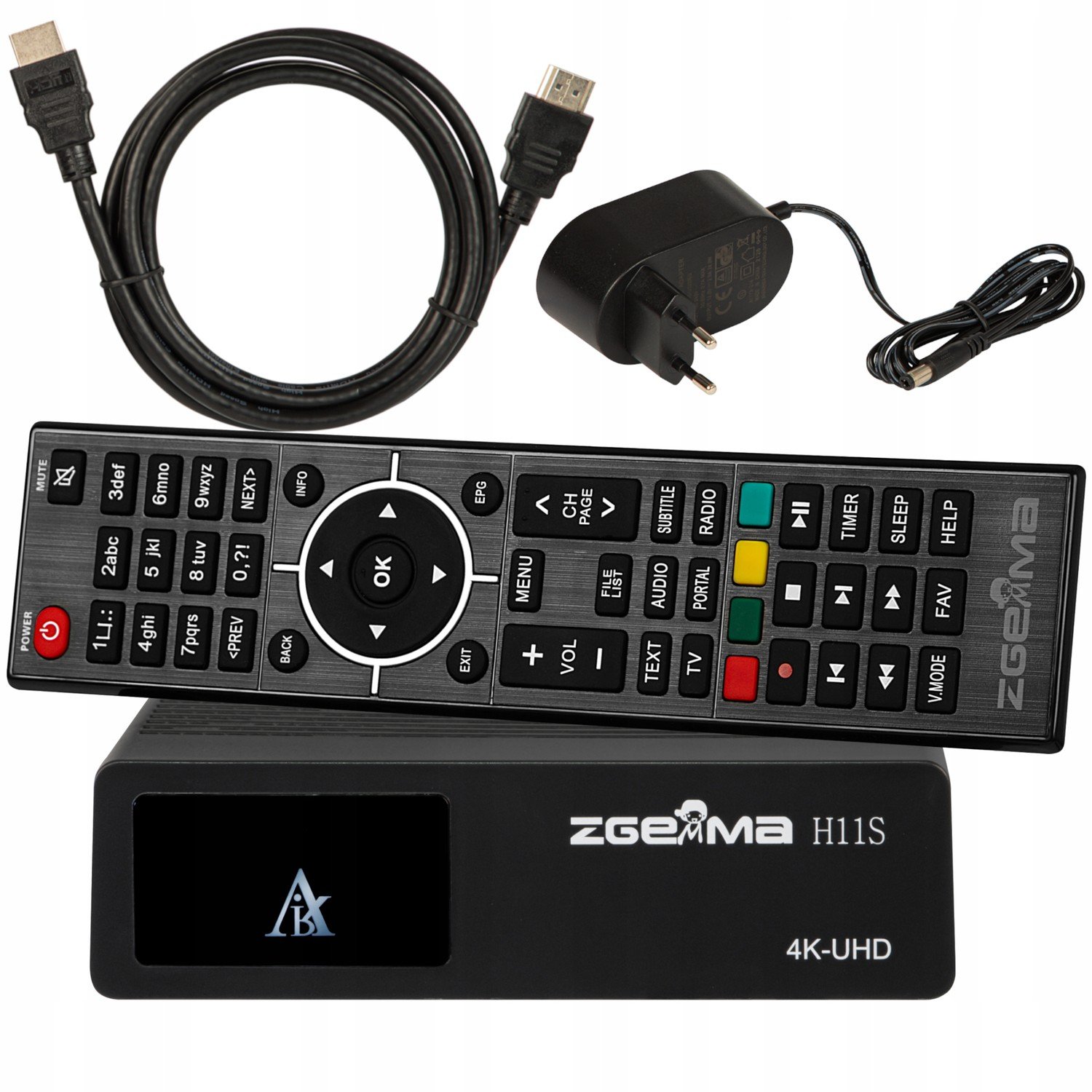 Zgemma H11s Dekoder Tuner 4K ENIGMA2 E2 Cccam Wifi