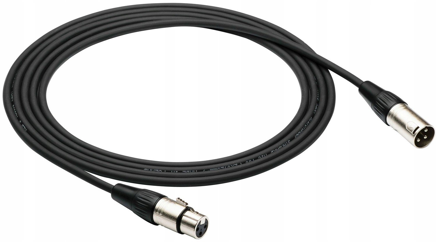 Xlr mikrofonní kabel Xlr 9 m černý