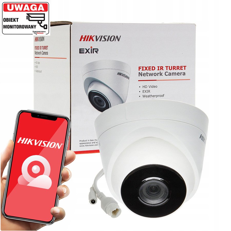 Monitoring Domu Ip Kamera Hikvision 4mpx 2,8mm 30m