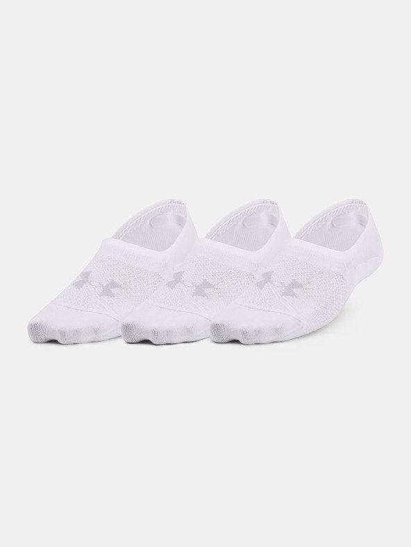 Ponožky Under Armour UA Breathe Lite Ultra Low 3p-WHT