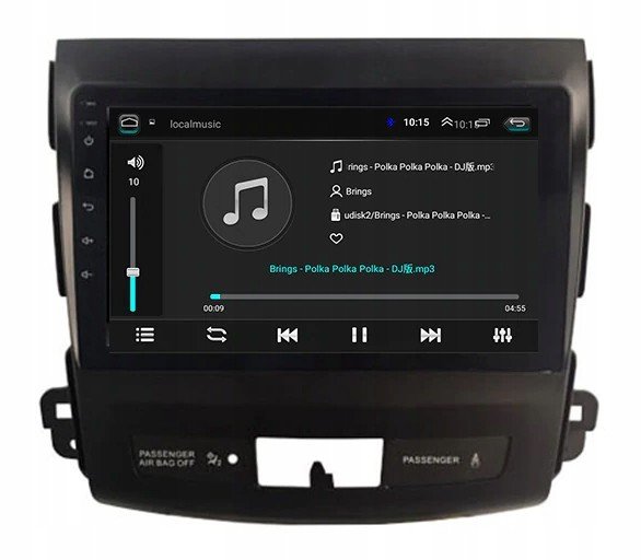 Radiopřijímač navi Mitsubishi Outlander Android WiFi Bt