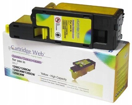 Toner Cartridge Web Yellow Dell 1350 náhradní