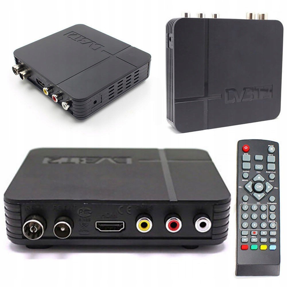 Dekoder pozemní televize DVB-T2 MPEG4 Hdmi Usb