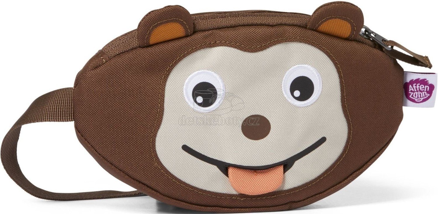 Dětská ledvinka Affenzahn Hipbag Monkey - brown