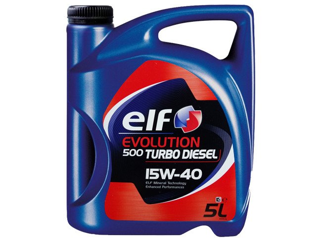 ELF Evolution 500 Turbo Diesel 15W-40 5L