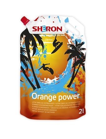 Sheron Letní směs do ostřikovačů - Softpack, orange power 2L