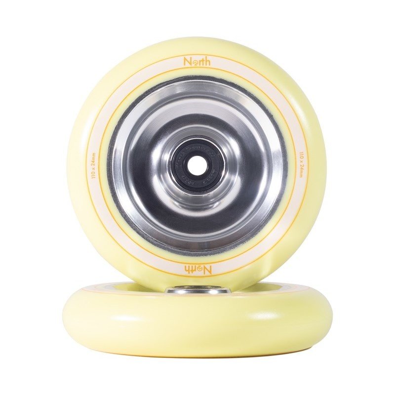 kolečko NORTH SCOOTERS - North Fullcore Pro Scooter Wheel (SILVER CREAM)